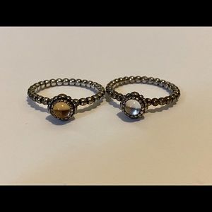 Pandora Ring Set, Size 10